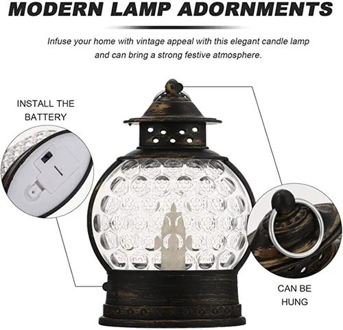 Lampara Led Decorativa Portátil Decorativa A Batería