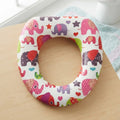 Tapa Baño Niño Adaptador Wc Acolchado Infantil Multicolor Rosa Chicle Animales