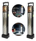 Pack X2 Luz De Emergencia Solar Led Foco Solar + Power Bank Amarillo - Kit De Emergencia Lampara Solar Luz Led Cargador Portatil Lampara Camping 30w