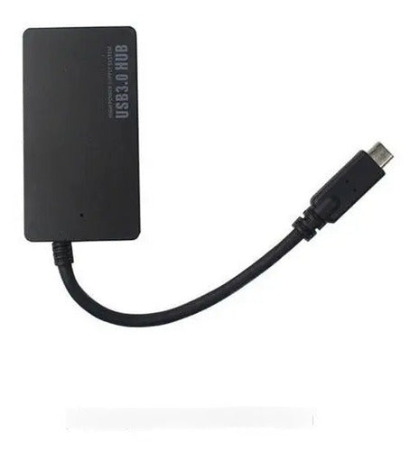 Adaptador Hub Tipo C 4 Puertos 3.1 Alta Velocidad