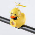 Pato Amarillo Con Luz Y Bocina Para Bicicleta Carga Usb Color Modelo 2
