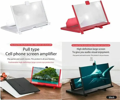 Amplificador De Pantalla Para Celular 26 Cm Videos Pelicula
