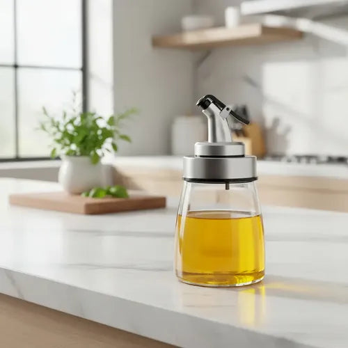 Botella Dispensador De Aceite Con Dosificador De 170ml
