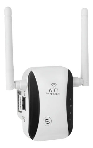 Amplificador Repetidor Extensor Wifi 300mbps Doble Antena