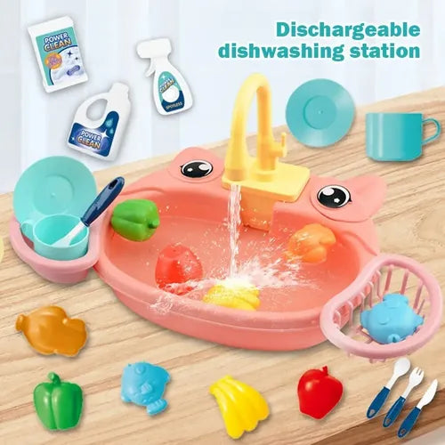 Juguete Infantil Lavavajillas Electrónico Portátil Diseño