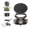 Soporte Magnético 360° Plegable Resistente Ventosa Ajustable Negro