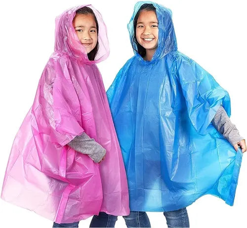 Ponchos Impermeables Capas De Lluvia Capotas Niños
