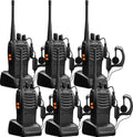 Walkie Talkies Baofeng Bf-888s 6 Pcs Uhf Recargables Negro