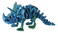 Juguete Dinosaurio Impresión 3d Figura Triceratops Tornasol