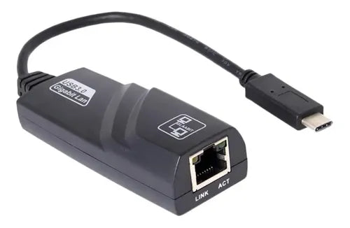 Adaptador Usb C A Rj45 Ethernet Conexión A Red Lan 1000mbps