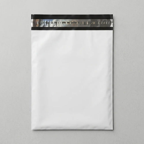 Pack 100 Bolsas Courier Blancas Autoadhesivas 30x42 Cm Blanco 30x42