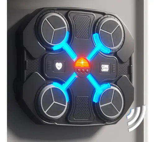 Maquina Boxeo Musical Bluetooth Golpe Rítmico 8 A 12 Años