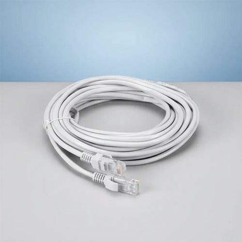 Cable De Red Rj45 Cat6e 10 Metros 4par 24awg Interior Armado