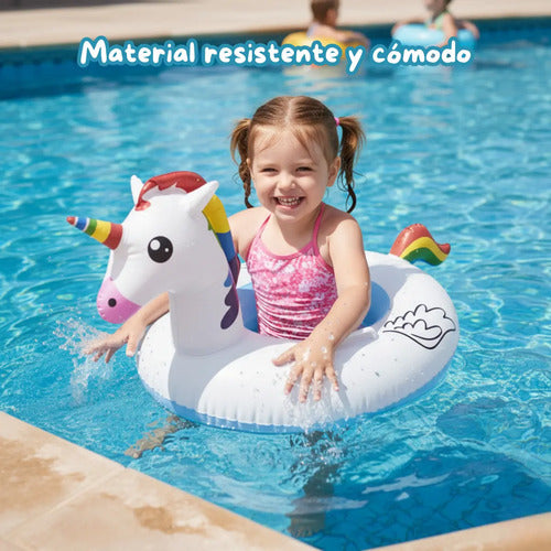Pack X3 Flotador Niño Piscina Playa Colores Diseño Animal Variado