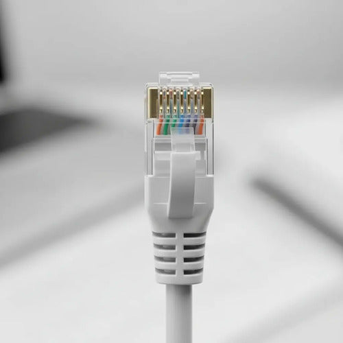 Cable De Red 30 Metros Cat6e Rj45 4par Interior Armado 24awg