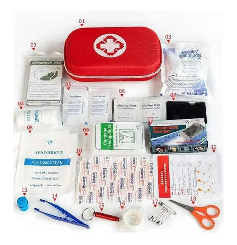 Botiquin Medico Primeros Auxilios Militar Senderismo Camping