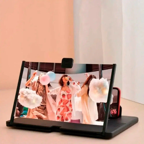 Amplificador De Pantalla Para Celular 26 Cm Videos Pelicula