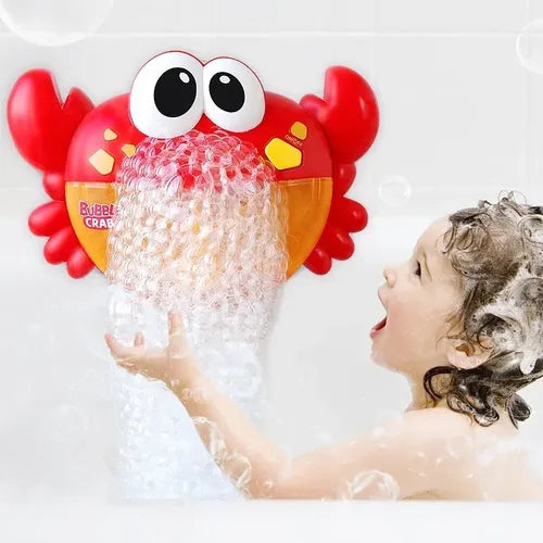Juguete Cangrejo Burbujas De Baño Tina Para Bebes Ducha Bañera