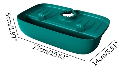 Organizador Escurridor Multiusos Esponja Soporte Utensilios.