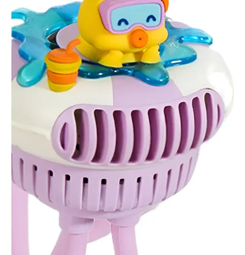 Ventilador De Coche Bebe Recargable Flexible Ajustable