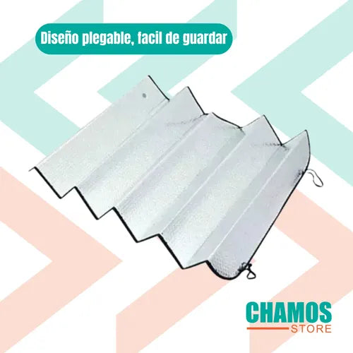 Protector Solar Parabrisa Sombrilla Tapa Sol Auto 140x70 Cm
