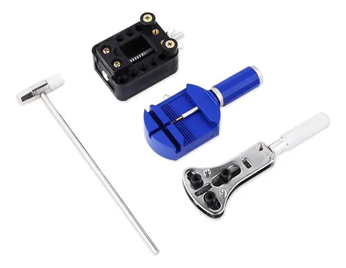Kit Relojero Profesional Reparacion Reloj Destornillador