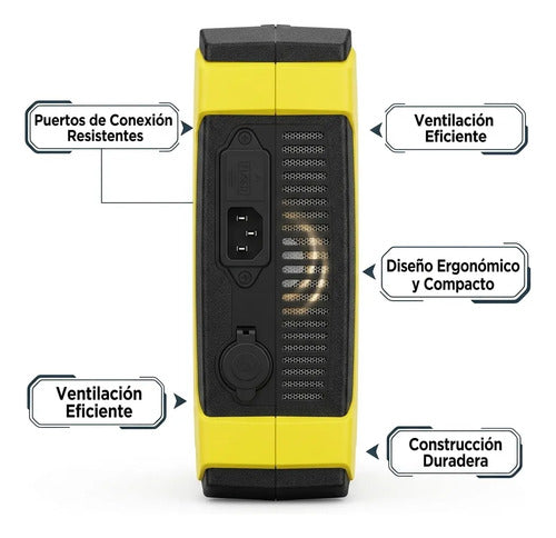 Cargador Partidor De Batería Auto Moto Portátil 12v 6a