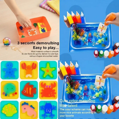 Kit Juguete Creativos Mágico 3d Plastic Magic Water Elf Toy