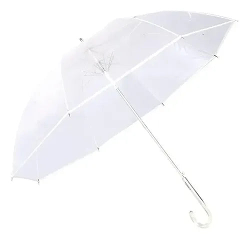 Paraguas Plegable Transparente Lluvia Diseño Ligero Transparente