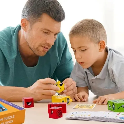 Juego De Expresión Cubo Cambia De Cara