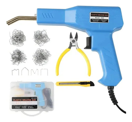Máquina De Soldar Grapadora De Plástico Caliente 50w. Color Rojo