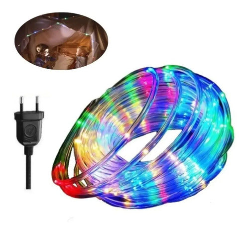 Manguera Luces Led De Navidad Led 10 Metros Luz Decorativa
