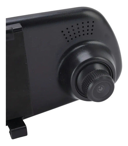 Cámara Retrovisor Full Hd 1080p Espejo Pantalla Lcd 4.3in Ángulo 170°