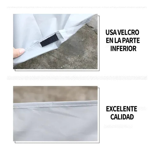 Funda Cubre Bicicleta Funda Bicicleta Cobertora Impermeable Gris