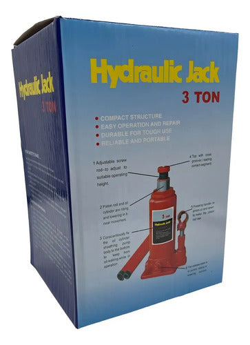 Gata Hidraulica Botella 3 Toneladas / E-roca