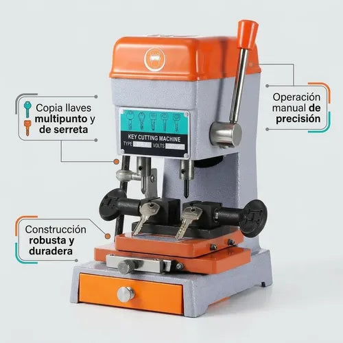 Maquina Copiadora De Llaves Duplica Llaves Multipunto Manual