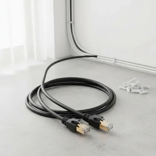 Cable De Red Cat8 10metros Categoría 8 Rj45 Utp Ethernet