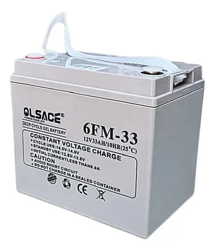 Batería 12v 33ah Olsace Ciclo Profundo Solar