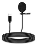 Micrófono Lavalier Dbugg Ml14-c Con Usb-c Para Videollamadas, Conferencias Y Clases En Línea Negro