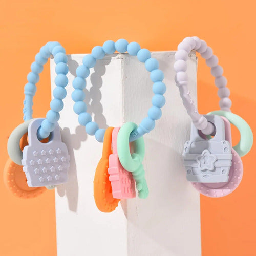 Mordedor De Silicona Calmar Encías Bebés Dentición Bpa Free