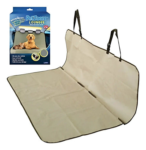 Funda Protectora Para Auto Mascota Impermeable Cubreasientos Verde