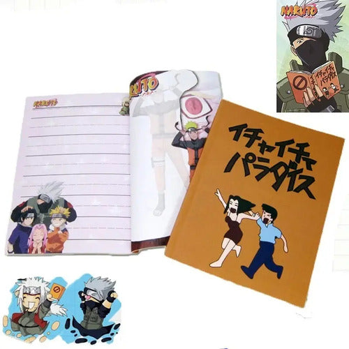 Libro Icha Icha De Kakashi |naruto Cosplay Manga Anime