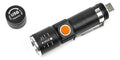 Linterna Led Usb Recargable 1800lm Blanco