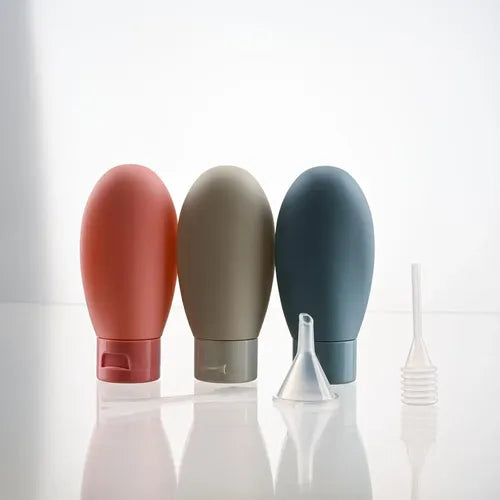 Set Kit De Envases Vacíos Para Viaje Dispensador Líquidos