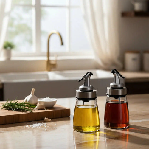 Botella Dispensador De Aceite Con Dosificador De 170ml