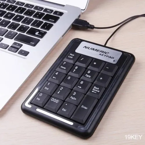 Teclado Númerico Usb Keypad Notebook Pc Negro