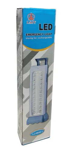 Lampara Emergencia Luces Led Bateria Recargable 1200mah Blanco