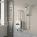 Calentador De Agua Instantáneo Eléctrico De 3 Kw Para Ducha Blanco