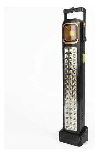 Luz De Emergencia Solar 39 Led Foco Solar + Power Bank Kit De Emergencia Lampara Led Seguridad Con Carga Solar