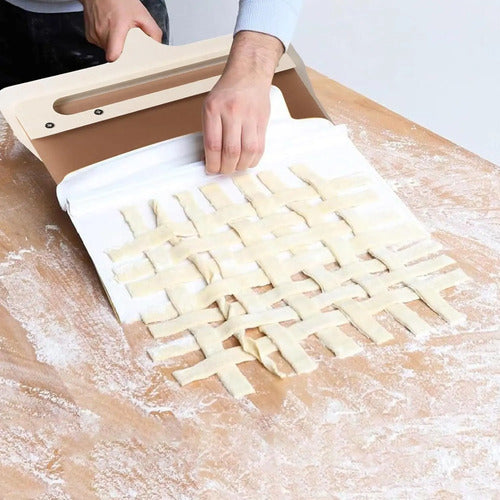 Pala De Madera Deslizante Para Pizza Con Mango Ligera Café
